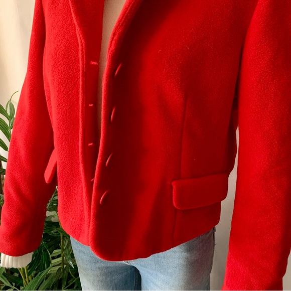 m o d :: Vintage Bold Mod Short Soft Teddy Blazer - Picture 6 of 13